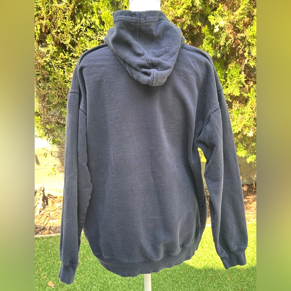Vintage MLB Wright & Ditson Boston Red Sox 1901 Stitched Blue Hoodie size M - Picture 4 of 6